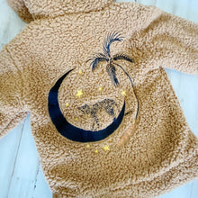 Load image into Gallery viewer, Munster | Girls Light Brown Leo Moon Teddy Bear Jacket | Size: 5T