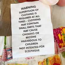 Load image into Gallery viewer, Jelly the Pug | Girl's White w/ Florals Ruffled Fiorito Kassi Pants | Size: 4T