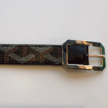 Load image into Gallery viewer, Goyard Skinny Belt – Black and Brown – Size 80 (XS/S) – 2019 – With Box and Dust Cover