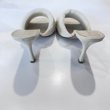 Load image into Gallery viewer, Bottega Veneta | Women's Cream Quilted Leather Heel Mules | Size: 40