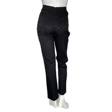 Load image into Gallery viewer, St. John Sport by Marie Gray | Womens Black Patterned Straight Leg Pants | Size: 0