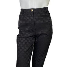 Load image into Gallery viewer, St. John Sport by Marie Gray | Womens Black Patterned Straight Leg Pants | Size: 0