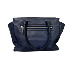 Load image into Gallery viewer, Coach | Women's Blue and Neon Yellow Candace Carryall Tote Shoulder Bag