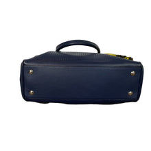 Load image into Gallery viewer, Coach | Women's Blue and Neon Yellow Candace Carryall Tote Shoulder Bag