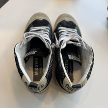 Load image into Gallery viewer, Golden Goose Black Mid Star Velvet Glitter Sneakers – Size 37 | Authentic Luxury Sneaker Deal
