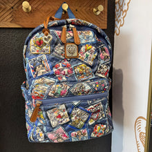 Load image into Gallery viewer, Brighton Women’s Blue Kirby Carry-On Backpack excellent condition