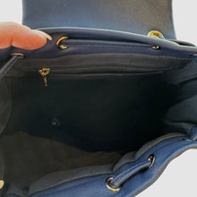 Load image into Gallery viewer, Chanel | Women's Navy Blue Quilted Lambskin Small Urban Spirit Backpack Gold Hardware