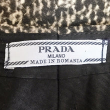 Load image into Gallery viewer, Prada | Black and White Pattern Crop Pant | Size: 8
