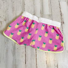 Load image into Gallery viewer, Platypus Australia | Girls Pink Pineapple Swim Shorts | Size: 4T
