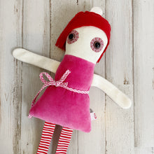 Load image into Gallery viewer, Esthex | Sofie Red and Pink Doll
