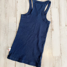 Load image into Gallery viewer, T2 Love | Girls Navy Blue Cotton Ribbed Tank Top | Size: 4T
