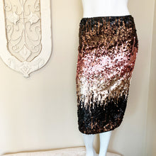 Load image into Gallery viewer, Fab&#39;rik | Women&#39;s Multicolor Sequin Pencil Skirt | Size: S
