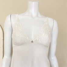 Load image into Gallery viewer, CLO | Women&#39;s White Sheer Mesh and Lace Teddy with Matching Tanga | Size: S
