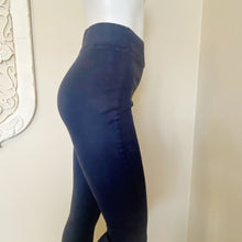 Load image into Gallery viewer, L&#39;Agence | Women&#39;s Dark Blue Coated Pull On Jeggings | Size: M (Fit is S)
