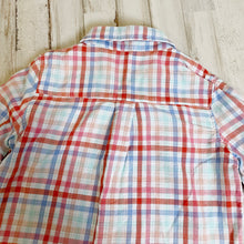 Load image into Gallery viewer, Andy &amp; Evan | Boy&#39;s Pink and Blue Plaid Button Down Shirt | Size: 6Y
