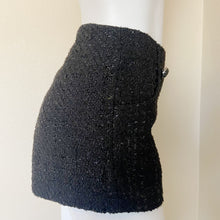 Load image into Gallery viewer, Jennifer Lopez | Womens Black Tweed Short Shorts | Size: 6
