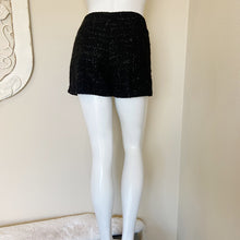 Load image into Gallery viewer, Jennifer Lopez | Womens Black Tweed Short Shorts | Size: 6
