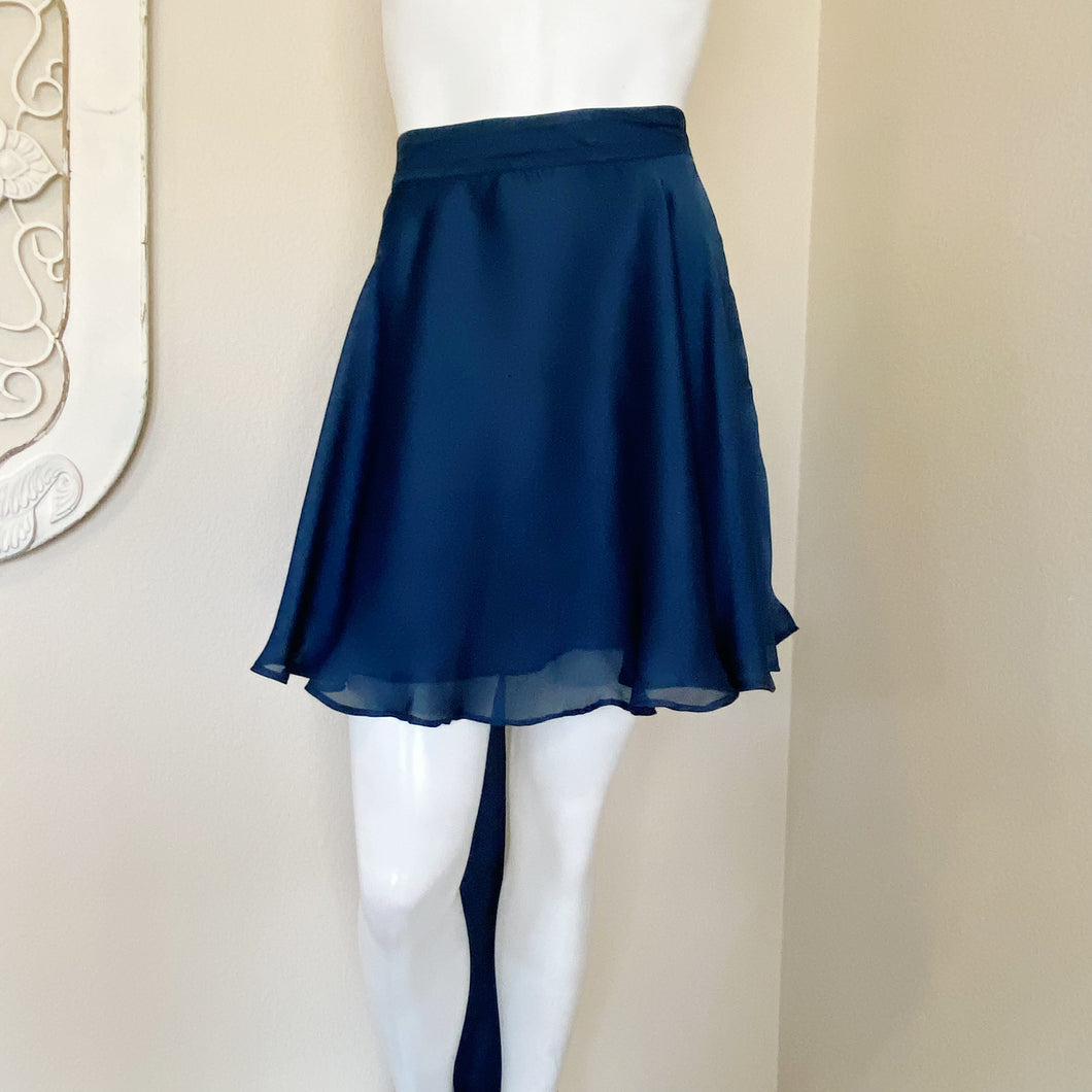 Free People KAS New York | Womens Navy Silky Ballerina Mini Skirt | Size: M