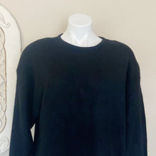 Load image into Gallery viewer, Casual Corner | Womens Black Rabbit Hair Wool Blend Pullover Sweater | Size: XL
