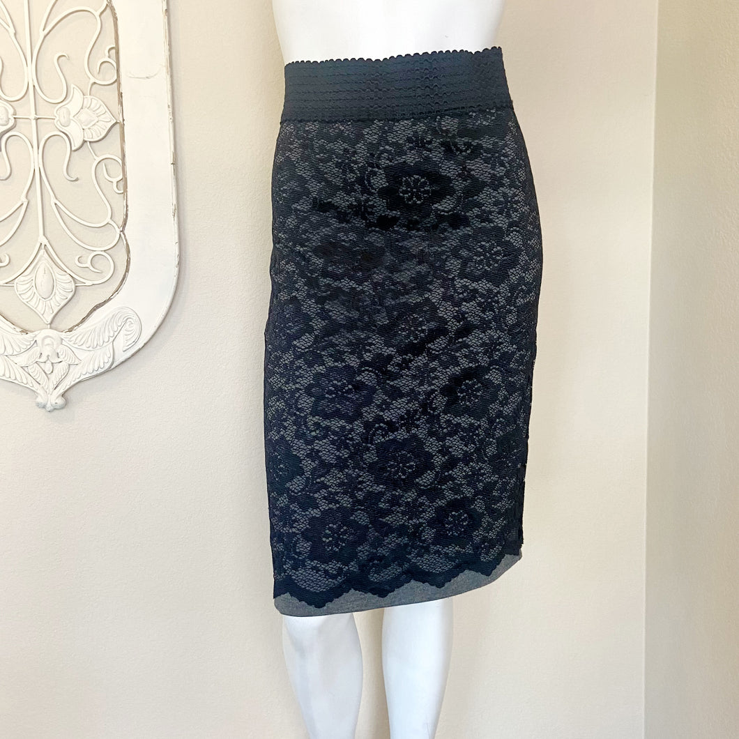 Maurices | Womens Jersey Lace Overlay Skirt | Size: XL