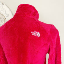 Load image into Gallery viewer, The North Face | Womens Red Fuzzy Sherpa Zip Jacket | Size: XS
