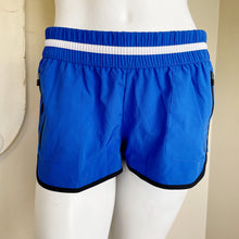 Load image into Gallery viewer, Fabletics | Womens Blue and White Stripe Workout Shorts | Size: S
