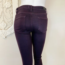 Load image into Gallery viewer, Paige | Womens Purple Verdugo Ankle Skinny Jeans | Size: 27
