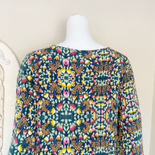 Load image into Gallery viewer, Matilda Jane | Womens Navy Floral Print Long Sleeve Casual Top | Size: XS
