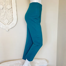 Load image into Gallery viewer, Chico&#39;s | Women&#39;s Tapestry Teal So Slimming Juliet Ankle Pants with Tags | Size: S
