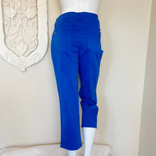 Load image into Gallery viewer, Chico&#39;s | Womens Blue So Lifting Crop Pants | Size: S
