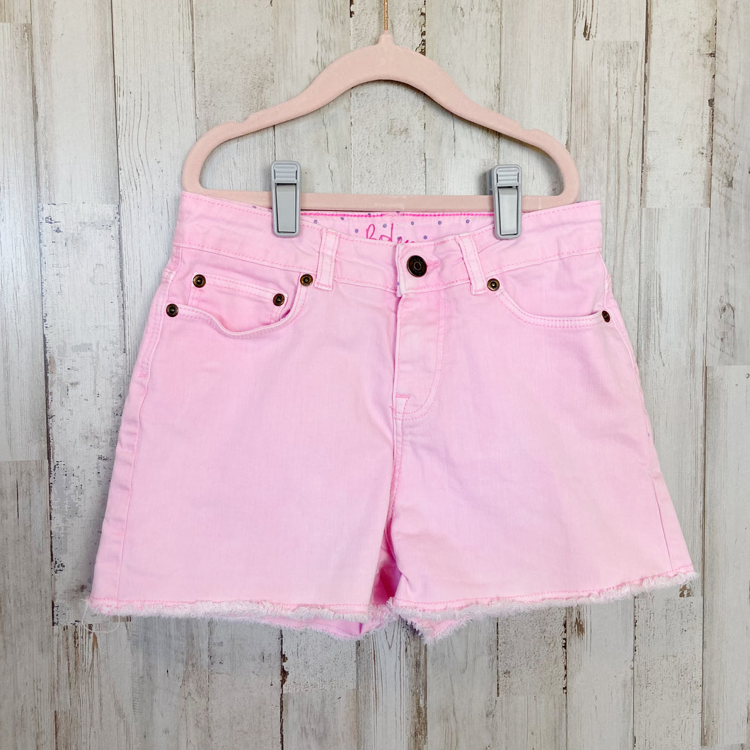 Boden | Girls Vintage Wash Hot Pink Fray Cut Off Denim Shorts | Size: 13Y