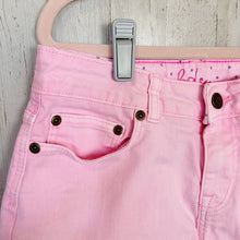 Load image into Gallery viewer, Boden | Girls Vintage Wash Hot Pink Fray Cut Off Denim Shorts | Size: 13Y
