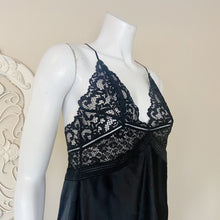Load image into Gallery viewer, Victoria&#39;s Secret | Womens Black Lace Top Sleep Slip | Size: M
