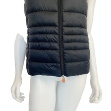 Load image into Gallery viewer, Save the Duck | Womens Maroon/Navy Ultra Light Plumtech Puff Vest | Size: 0
