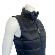 Load image into Gallery viewer, Save the Duck | Womens Maroon/Navy Ultra Light Plumtech Puff Vest | Size: 0
