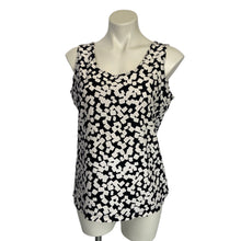 Load image into Gallery viewer, Chico&#39;s | Women&#39;s Black and White Design Tank Top Cami Top | Size: L
