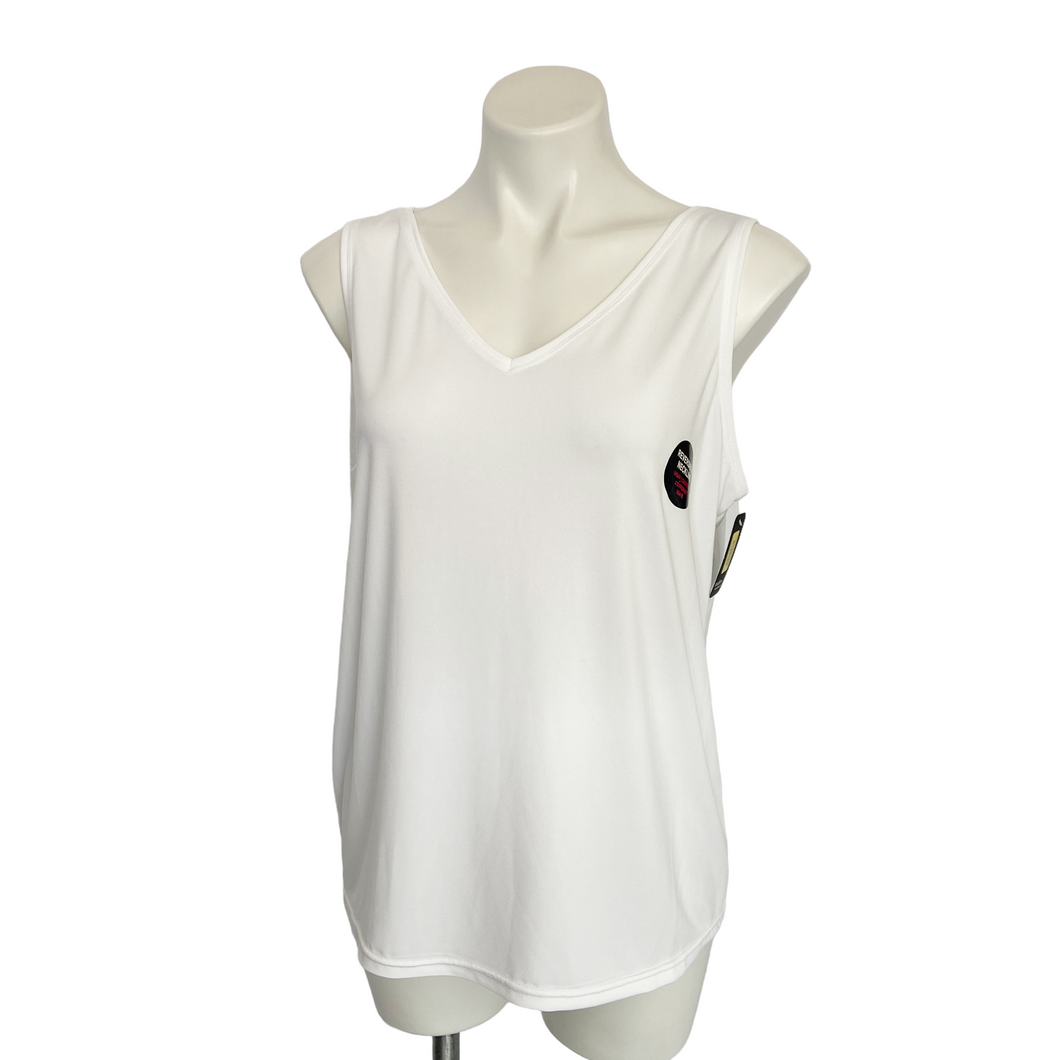 Modern Movement | Womens' White Tank Top Cami Top with Tags | Size: L