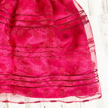 Load image into Gallery viewer, Sweet Heart Rose | Red Velvet and Tulle Dress | Size: 24M
