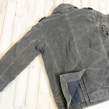 Load image into Gallery viewer, Maan | Boy&#39;s Blue Gray Rem Corduroy Button Jacket with Tags | Size: 6Y
