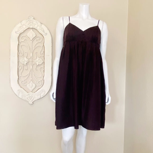 Gap | Girl's Plum Knee Length Babydoll Dress | Size: 12Y