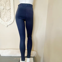 Load image into Gallery viewer, L&#39;Agence | Women&#39;s Dark Blue Coated Pull On Jeggings | Size: M (Fit is S)
