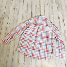 Load image into Gallery viewer, Andy &amp; Evan | Boy&#39;s Pink and Blue Plaid Button Down Shirt | Size: 6Y
