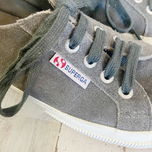 Load image into Gallery viewer, Superga | Womens Gray Suede 2750 COTU Classic Sneaker | Size: 37
