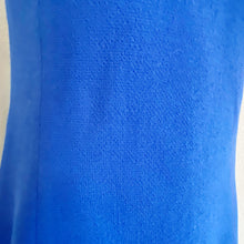 Load image into Gallery viewer, J. Crew | Womens Blue Double Faced Wool Crepe Shift Dress with Tags | Size: 8
