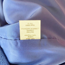 Load image into Gallery viewer, J. Crew | Womens Blue Double Faced Wool Crepe Shift Dress with Tags | Size: 8
