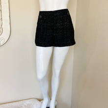 Load image into Gallery viewer, Jennifer Lopez | Womens Black Tweed Short Shorts | Size: 6
