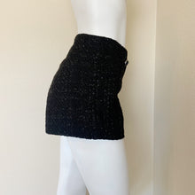 Load image into Gallery viewer, Jennifer Lopez | Womens Black Tweed Short Shorts | Size: 6
