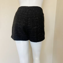 Load image into Gallery viewer, Jennifer Lopez | Womens Black Tweed Short Shorts | Size: 6
