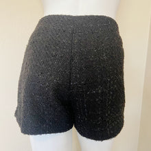 Load image into Gallery viewer, Jennifer Lopez | Womens Black Tweed Short Shorts | Size: 6
