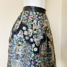 Load image into Gallery viewer, Nicole Miller | Womens Layered 3D Jewel Print Flare Skirt | Size: 4
